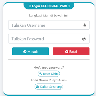 Register PGRI Tapanuli Tengah - Persatuan Guru Republik Indonesia Cabang Tapanuli Tengah